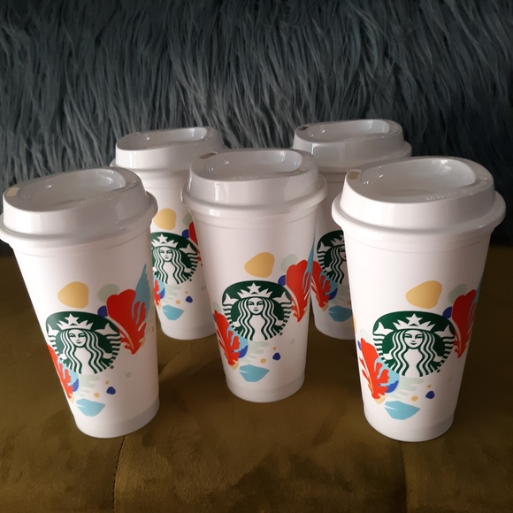 Starbucks Other - STARBUCKS LTD ED PLASTIC DRINK CUPS NEW!